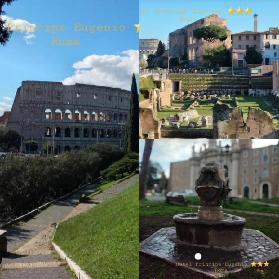 Hotel Principe Eugenio Rome Buitenkant foto