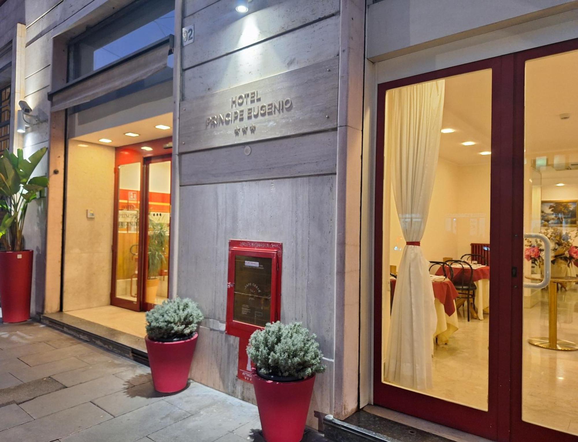 Hotel Principe Eugenio Rome Buitenkant foto