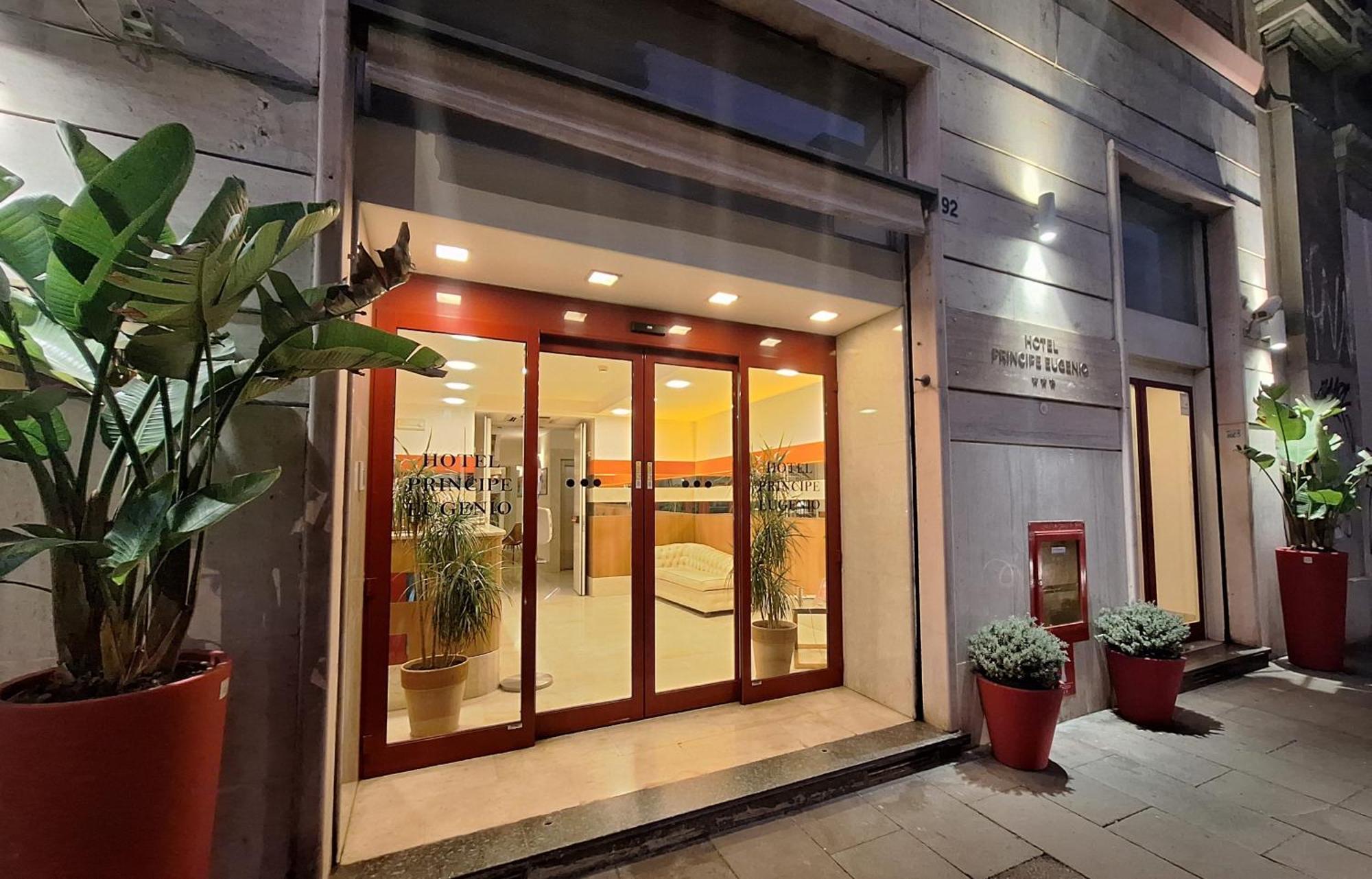 Hotel Principe Eugenio Rome Buitenkant foto